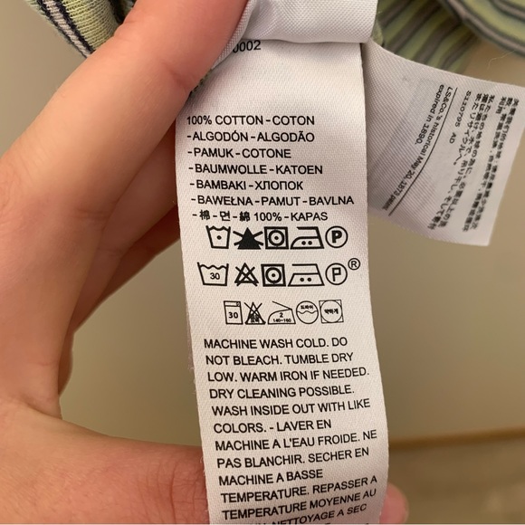 Levi’s Green Henley Top - Picture 8 of 11